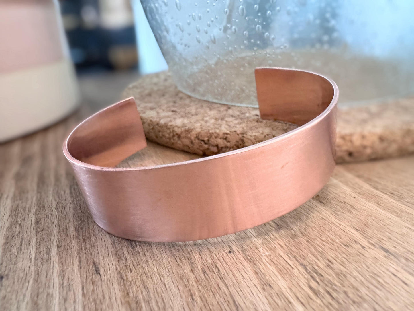 Handmade Copper Cuff | Unisex